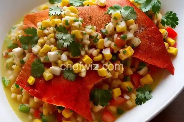 Red Snapper Ceviche with Crushed CornNuts