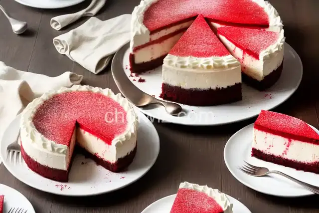 Red Velvet Cheesecake