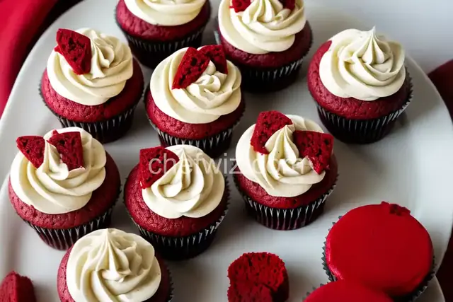 Red Velvet Vampire Cupcakes