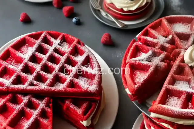 Red Velvet Waffles