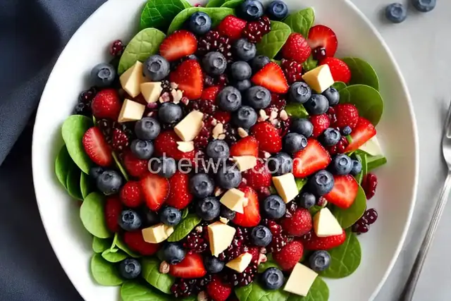 Red, White, and Blueberry Fruit Salad