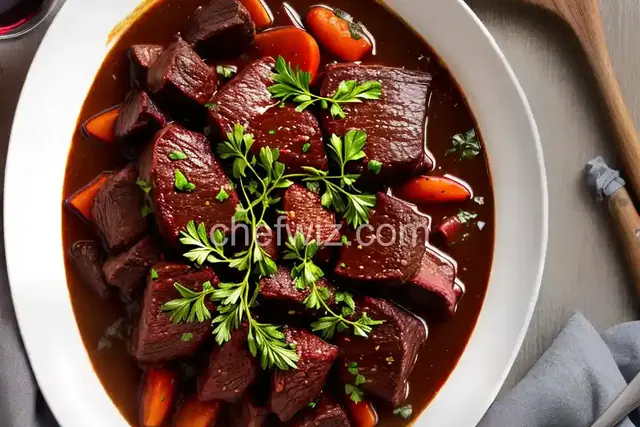 Red Wine-Braised Beef Shanks Recipe