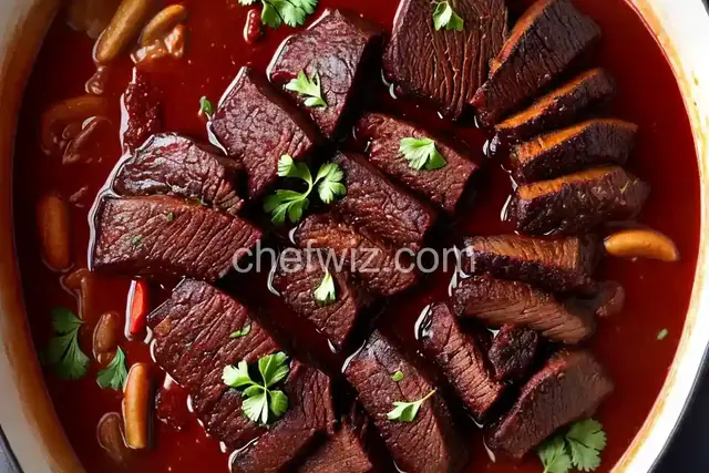 Red Wine-Braised Brisket
