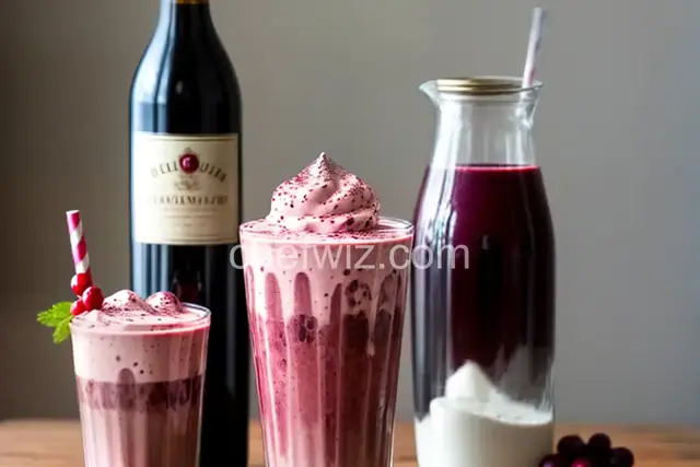 Red Wine Milkshakes