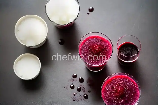 Red Wine Slushie