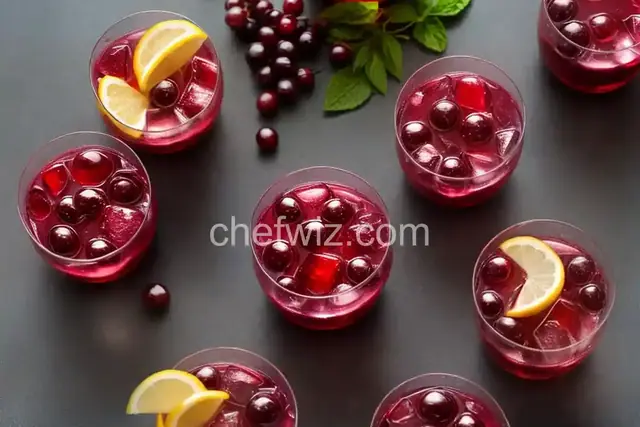 Red Wine Spritzers