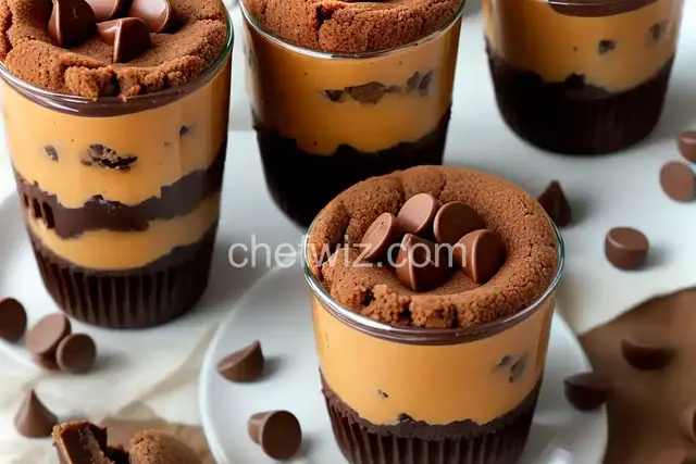 Reese's Cup Pudding Shots