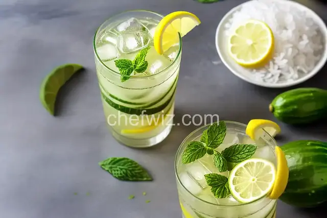 Refreshing Cucumber Lemonade