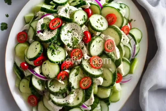 Refreshing Cucumber Salad