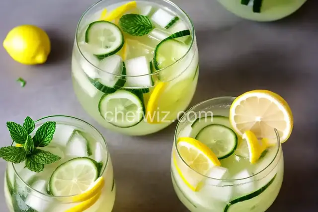 Refreshing Summer Cucumber Lemonade