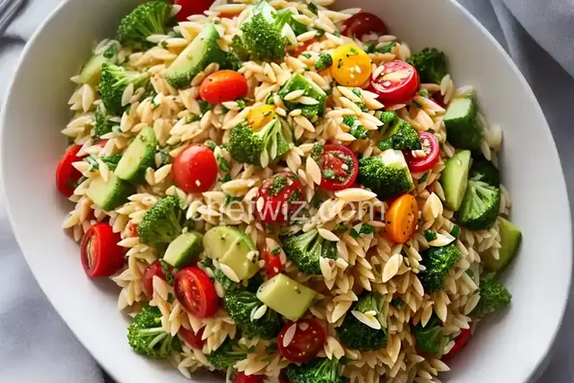 Refreshing Summer Orzo Salad