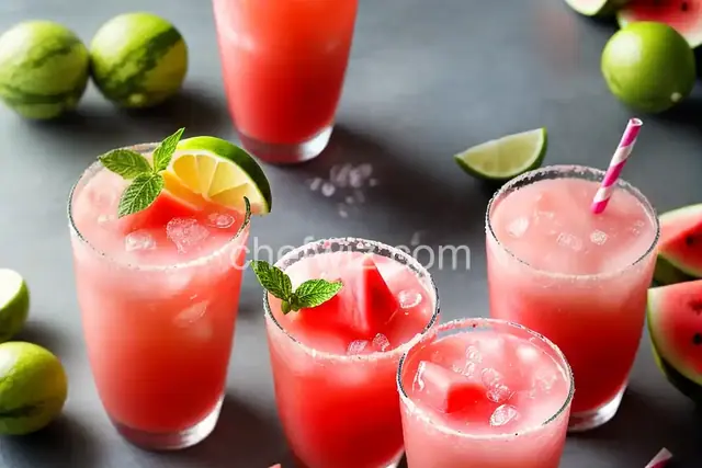 Refreshing Watermelon Lemonade Slush