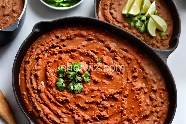 Refried Beans Without the Refry
