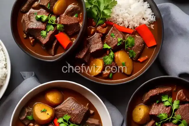 Rendang Gaging (Beef Stew)