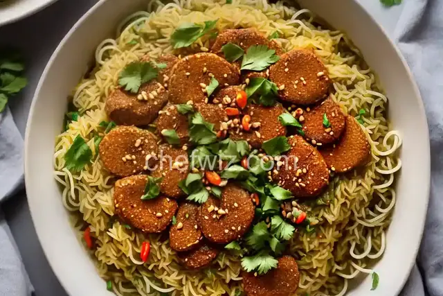 Reshteh Polo (Persian Noodle Rice)