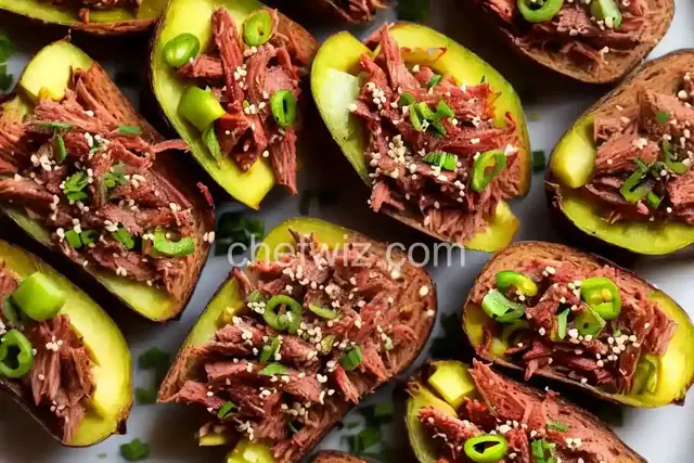 Reuben Pickle Bites