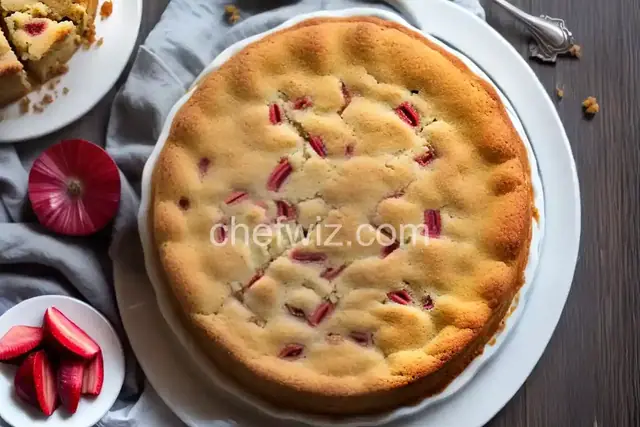 Rhubarb Cake I