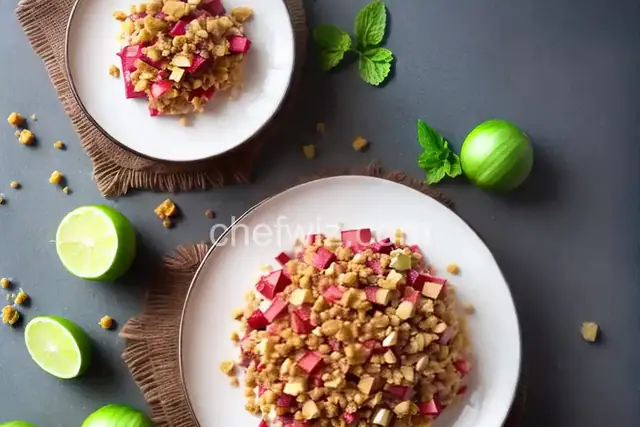 Rhubarb Crunch