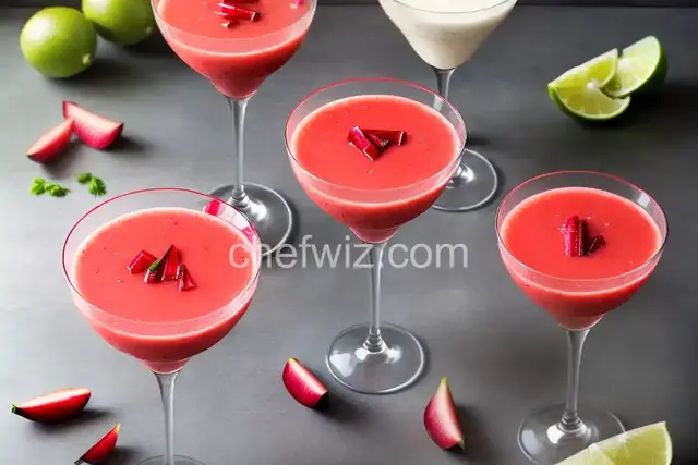 Rhubarb Daiquiri