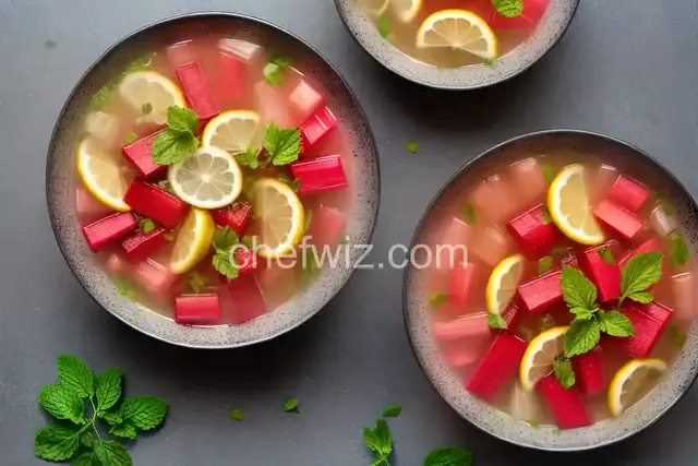 Rhubarb Lemonade