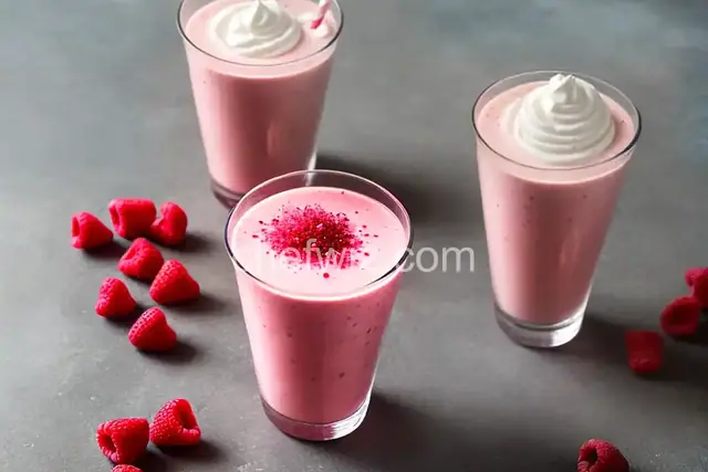 Rhubarb-Raspberry Slush