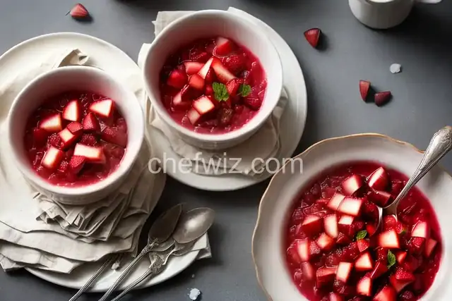 Rhubarb-Strawberry Compote