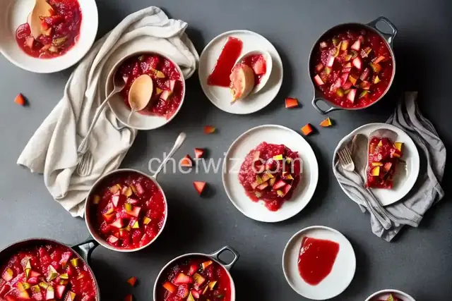 Rhubarb Strawberry Jam