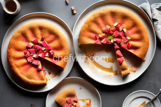Rhubarb Torte