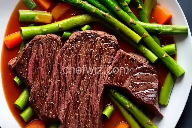 Ribeye & asparagus on the Blackstone E series
