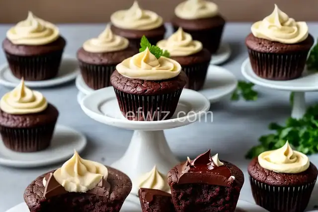 Rice Flour Mexican Chocolate Cupcakes (Gluten Free)