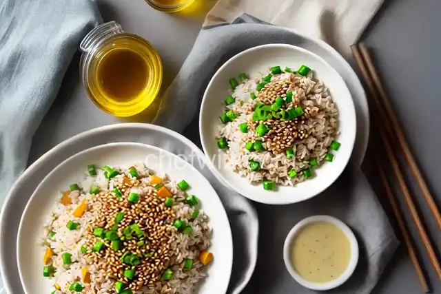 Rice Vinegar and Sesame Vinaigrette