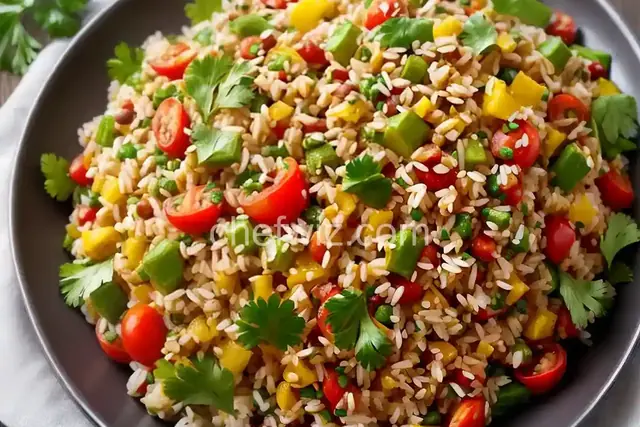 Rice and Bean Salad
