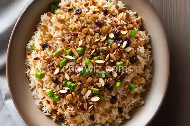 Rice with Almonds and Raisins