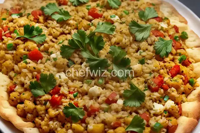 Riced Cauliflower Fiesta Flats