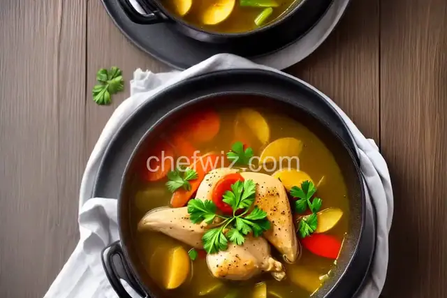 Rich Chicken Stock