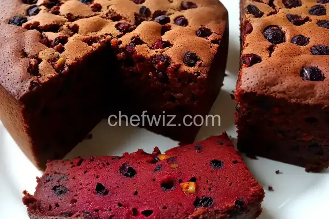Rich Dark Fruitcake