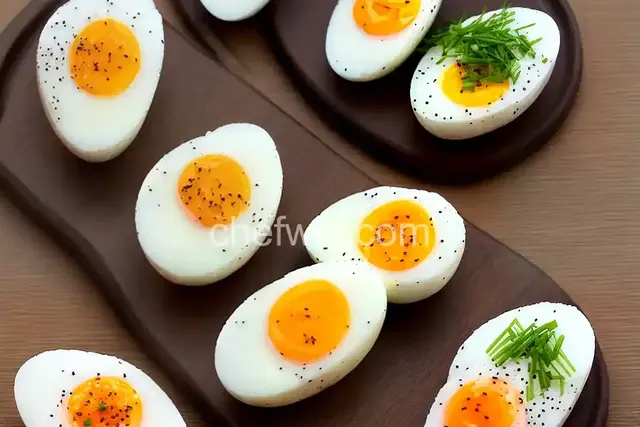 Rich and Exquisite! Onigiri with Seasoned Soft-Boiled Eggs
