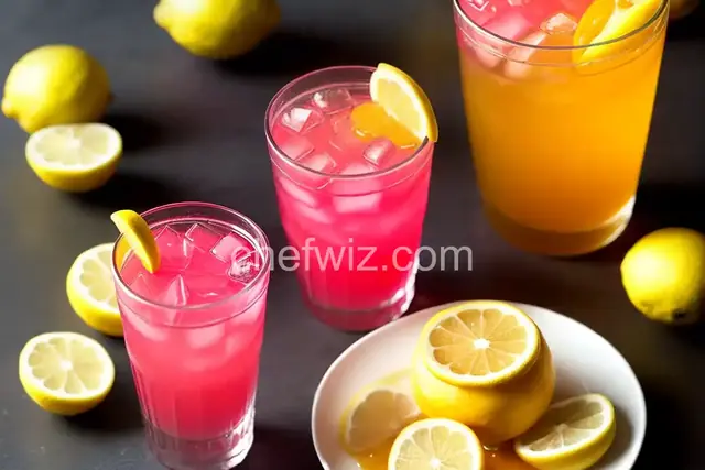 Rico's Passionate Pink Honey Lemonade