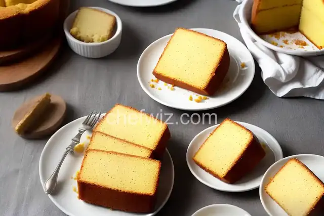 Ricotta Cornmeal Pound Cake