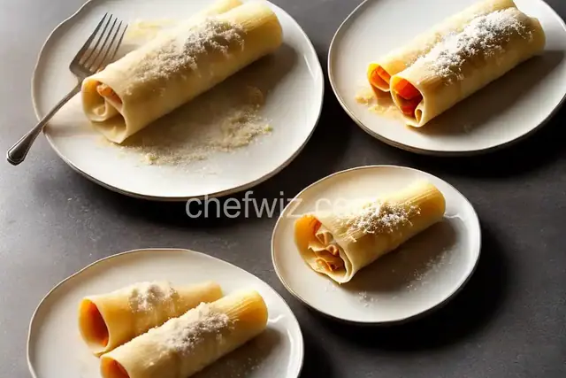 Ricotta Stuffed Canneloni