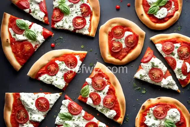 Ricotta and Tomato Pizzas