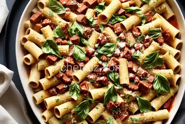Rigatoni Florentine