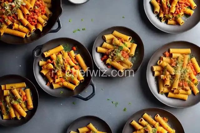 Rigatoni alla Genovese