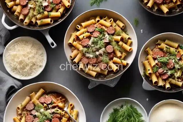 Rigatoni with Sausage & Fennel