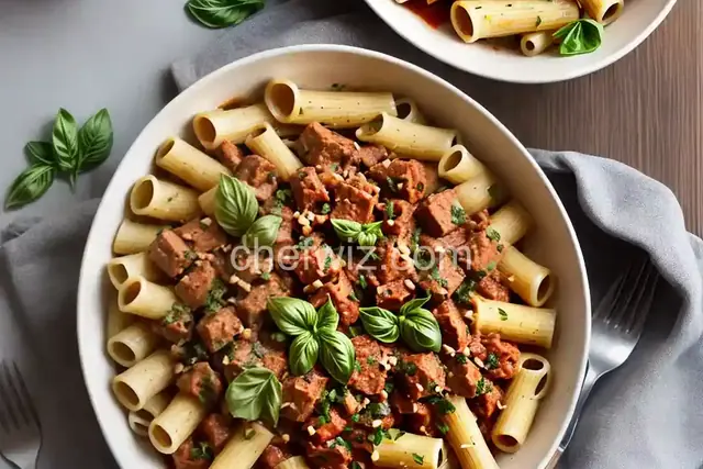 Rigatoni with Spicy Calabrese-Style Pork Rag√π