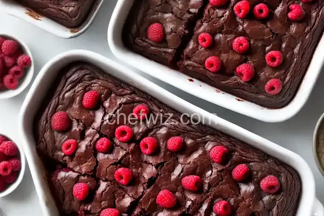 Righteous Raspberry Brownies