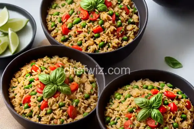 Risi e Bisi -- Italian style rice and peas