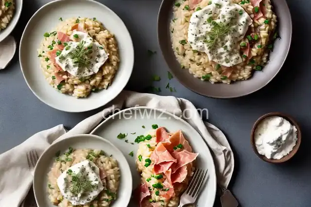 Risotto With Mascarpone and Prosciutto