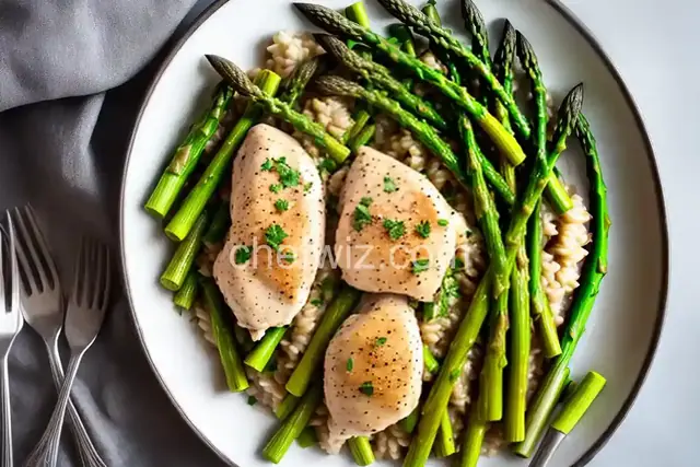 Risotto with Chicken and Asparagus