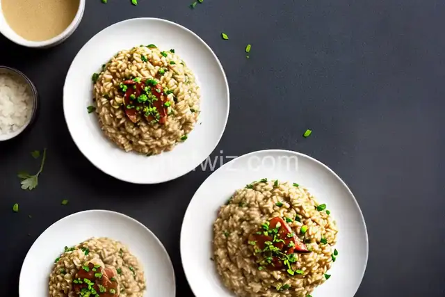 Risotto with Duck and White Balsamic Vinegar